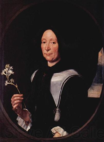 Johannes Dunz Portrat der Elisabeth Ott France oil painting art